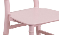 Tables et chaises pour enfants à louer, meubles pour fêtes, chaises en plastique PP Chiavari pour banquets, événements, mariages, hôtels, en vente