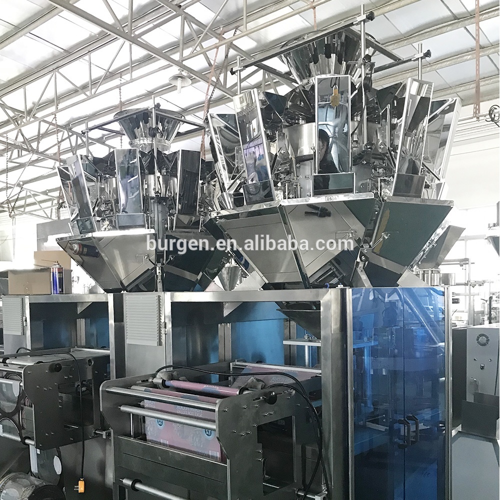Automatique Sec Séché Alimentaire Raisins Multipiste Machine D'emballage De Poche