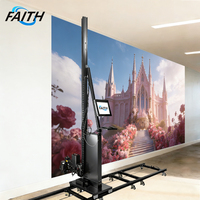 Imprimante jet d'encre murale 3D verticale UV 7D Faith Factory Direct pour la décoration d'hôtels