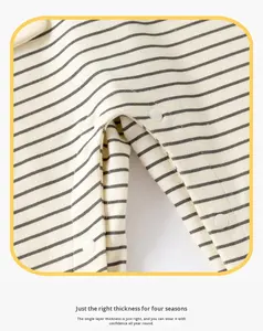 Mono de otoño <span class=keywords><strong>para</strong></span> bebé recién nacido, Pelele de manga larga de algodón puro con tejido de punto fino, bonito Atuendo <span class=keywords><strong>para</strong></span> exteriores <span class=keywords><strong>para</strong></span> ropa de bebé de primavera - Product Image 5