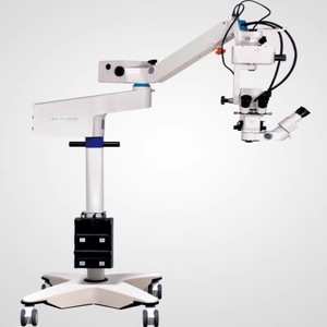 กล้องจุลทรรศน์ผ่าตัดตา YZ20T4 ขนาด 66 มม. แบบสองตา โฟกัสแบบแมนนวล แหล่งกำเนิดแสง LED อุปกรณ์ตรวจคนสองคนพร้อมกัน - Product Image 1