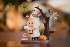 3D-Gedrucktes Halloween Yo-Yo, Weißes Yo-Yo, Schwarz-Weißes <span class=keywords><strong>Wuchang</strong></span> Yo-Yo - Product Image 3