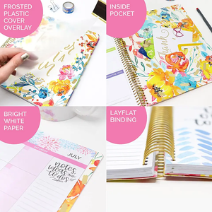 Agenda Escolar Personalizada 2025, <span class=keywords><strong>Planificador</strong></span> de Clases y Lecciones, Diario, Semanal, <span class=keywords><strong>Mensual</strong></span>, Cuaderno Espiral para <span class=keywords><strong>Profesor</strong></span> - Product Image 5