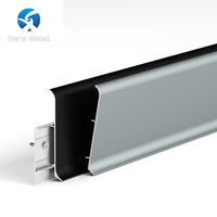 Plinthe en aluminium poli coloré de qualité industrielle, vente chaude 2026 - Écologique, durable, échantillon gratuit