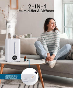 Venta al por mayor nuevo humidificador de Aroma inteligente 5L Tuya Wifi nebulizador esterilizador UVC portátil para coche 5V fuente de alimentación - Product Image 6