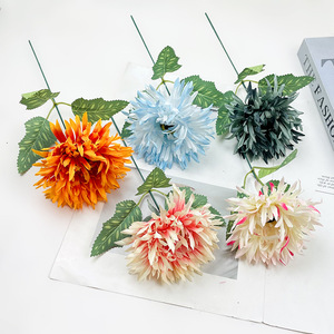 <b>Artificial</b> Single Stem Gerbera <b>Flowers</b> Silk Daisy 22 In Wedding Outdoor Photography Props Home Decorations - Product Image 2