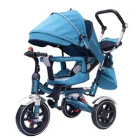 Nieuwe type baby luxus driewieler deluxe trikes met EN71/kids gift baby beste trike voor 1 jaar oude/ 4in1 kinderen driewieler extended