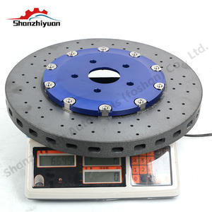 Discos de Freno de Cerámica de Carbono Flotantes Modificados, Kit de Caliper de Freno de Fibra Larga para Honda <span class=keywords><strong>CRV</strong></span> HRV Civic - Product Image 5