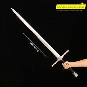 <span class=keywords><strong>Épée</strong></span> à double tête de bête en caoutchouc PU de 100 cm, jouet de cosplay pour <span class=keywords><strong>Witcher</strong></span> <span class=keywords><strong>3</strong></span> Geralt, accessoires de performance - Product Image 2