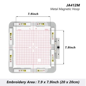 Aros de Bordado Hoops SQ20B REB 10B 14B para Máquinas Janome <span class=keywords><strong>MC</strong></span> 500E 400E 550E Elna eXpressive 830 - Product Image 2