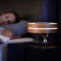 Nouvelle Arrivée Lampe de Table Intelligente en Bois avec LED, Haut-parleur Sans Fil TWS, Port de Charge, Prise AU, Produit Tendance en Dropshipping