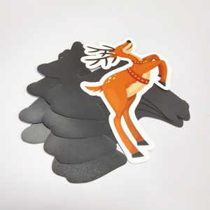 Custom UV/digitale stampato decorazione Festival di natale magnete del frigorifero adesivo in vinile <span class=keywords><strong>per</strong></span> la decorazione di festa del paraurti della porta del veicolo - Product Image 3