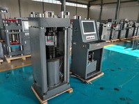 Máquina de Ensayo de Compresión Automática ASTM EN 2000-4000kN para Hormigón, Cubos, Bloques y Cilindros, con Cuatro Columnas, Estructura Rígida y Pistón de Acción Simple