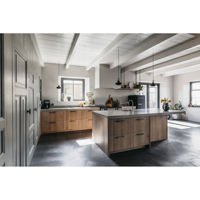 Vermonhouzz - Armoires de cuisine modernes sur mesure avec finition en bois de qualité supérieure - Système d'armoires modulaires pour la décoration de villas, d'appartements et de maisons