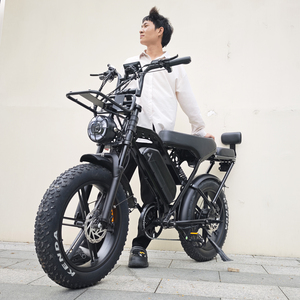 Bicicleta Eléctrica VOMO X80 Pro, Bicicleta Eléctrica con <span class=keywords><strong>Doble</strong></span> Asiento, Motor Eléctrico, Bicicletas Eléctricas de Reparto, Bicicleta Eléctrica Rápida de 250W - Product Image 4