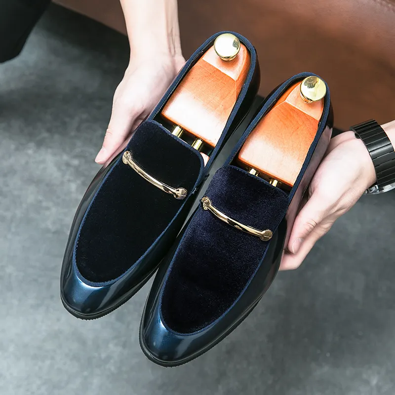 Ready 2023 Best Selling Products European Business Dress Leather Shoes Men's Suede Loafer Shoes Dress Shoes Oxfords