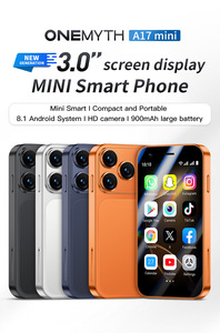 Téléphone intelligent pas cher d'usine, 3,0 pouces, A17 Mini, 16 Go, téléphone mobile Android, I17 Pro Max, nouveau téléphone portable orange en stock, vente en gros - Product Image 3