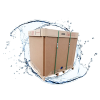 Conteneur IBC en carton ondulé de 1000 L pour l'emballage d'édulcorant liquide