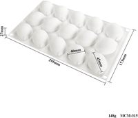 Antihaft-Silikon-Kuchenform Silikon-Backform für Schokolade, Kuchen, Desserts DIY Kuchendekoration Werkzeuge