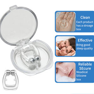 Produits de résolution de problèmes pince en silicone anti-ronflement 2025 pince-nez Perforation meilleur produit tendance pince-nez magnétique - Product Image 6