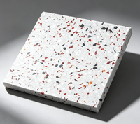 Carreaux de sol et de mur en terrazzo multicolores de 800*800 mm, épaisseur 15-30 mm, découpés sur mesure, imperméables, ignifuges, durables, design moderne, pour intérieur
