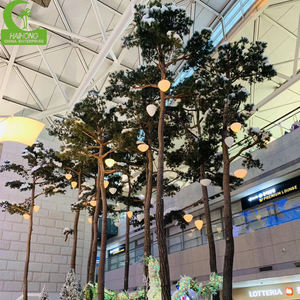 Árvore de Pinheiro Artificial de Alta Qualidade com Toque Real, Resistente a UV e Retardante de Chamas, Grande <span class=keywords><strong>Podocarpus</strong></span> Cedro para Decoração Interna e Externa - Product Image 3