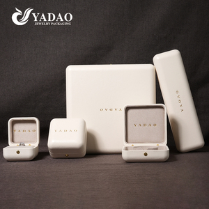 YADAO 2026 New High Quality Pu Leather Jewelry Box Rounded Corners Buttoned for <strong>Ring</strong> Necklace Bracelet Earring <strong>Storage</strong> - Product Image 2