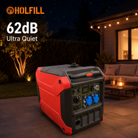 Zuverlässiger Tragbarer Leiser Inverter-Generator Benzin-Generator 3kW Reiner Sinuswellen-Generator für Notstromversorgung Zuhause und Outdoor-Camping