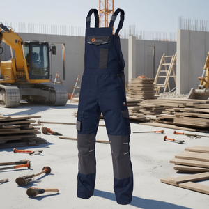 Ttake Easy Overalls Workwear Grey L Durable Construction Wear - Product Image 3