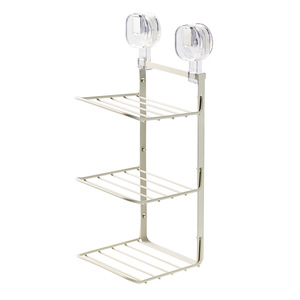 Estante de Almacenamiento de Alimentos de Lujo para Cocina, de Plástico, con Sujeción Adhesiva, Sin Perforaciones, Colgante de Pared, Multicapa y Apilable, para Uso Transfronterizo - Product Image 2