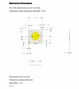 Estructurado para requisitos de rendimiento dependientes de la luz roja, el LED de la serie COB FL36COB3030 HYPER RED de 650 nm ofrece consistencia - Product Image 6