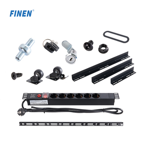 Finen giá rẻ <span class=keywords><strong>2U</strong></span> 4U 6U 9U 12U 15U 18u 22u 27U 32u 37u 42U 47u tùy chỉnh Mạng Máy chủ chuyển đổi giá tủ bao vây - Product Image 6