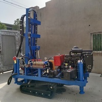 Nouvelle foreuse minière hydraulique sur chenilles de 200 m de profondeur, moteur diesel quatre cylindres 60 CV, prix usine