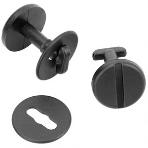 Cierres de torsión para alfombrillas de coche, compatibles con BMW E36, E46, Serie 3, E38, Serie 5, Serie 7, de plástico, nailon y POMPP, ajuste universal. - Product Image 1