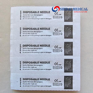 เข็มฉีดยาไฮโปเดอร์มิกแบบใช้แล้วทิ้งทำจากสแตนเลส ผ่านการฆ่าเชื้อแล้ว วัสดุสิ้นเปลืองทางการแพทย์ - Product Image 5
