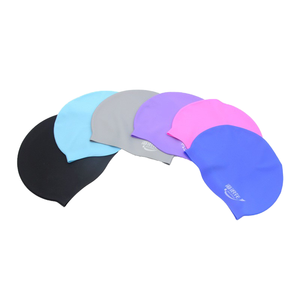 <span class=keywords><strong>Gorro</strong></span> elástico de silicona con logotipo personalizado para <span class=keywords><strong>piscina</strong></span> y playa, <span class=keywords><strong>gorro</strong></span> de natación, <span class=keywords><strong>gorro</strong></span> para la cabeza para hombres y mujeres - Product Image 5