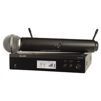 Système de micro sans fil UHF BLX24R BLX4R BETA58 PG58, microphone portable en métal pour chant en direct, voix, karaoké