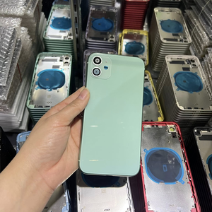 เคสโทรศัพท์มือถือสำหรับ 11 12Mini 12Pro 13 Pro Max ดีไซน์เก๋ไก๋แบบแท่ง พร้อมช่องใส่การ์ดและปุ่มด้านข้าง - Product Image 1
