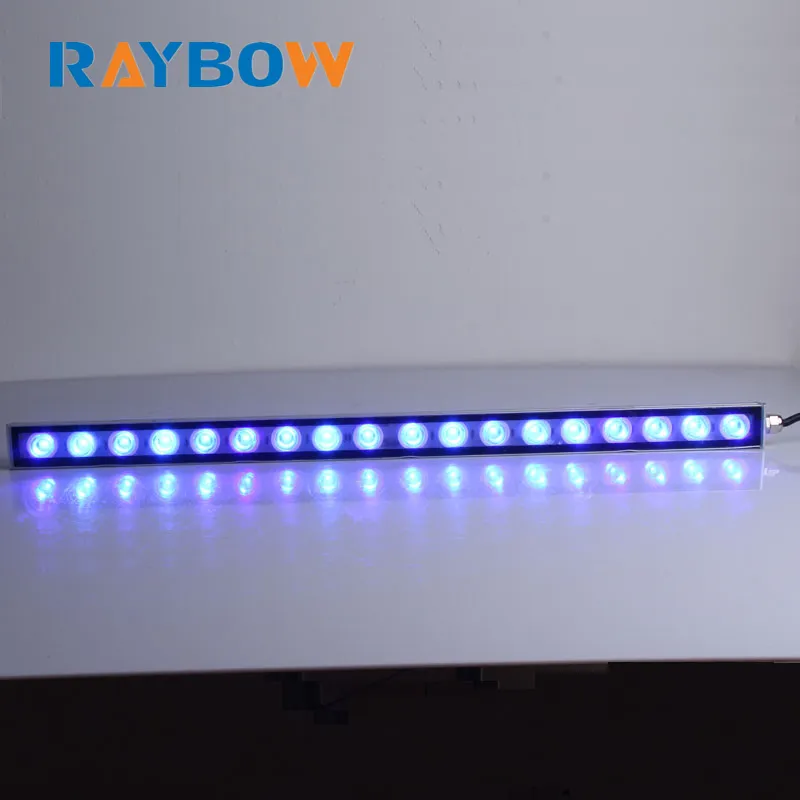 Raybow Barra de Luzes LED para Aquário de Recife de Coral, OEM/ODM, Azul, Branco, Verde, UV, DIY, Atacado de Fábrica