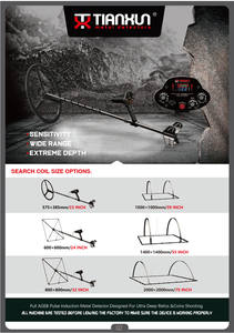天巡パルス誘導長距離TX-<span class=keywords><strong>PI</strong></span> 200高感度金金属探知機 - Product Image 6