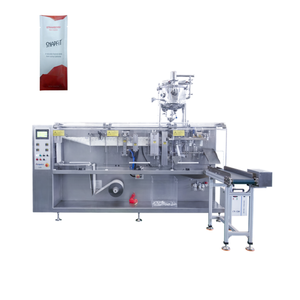 เครื่องบรรจุซองอัตโนมัติความแม่นยำ<span class=keywords><strong>ส</strong></span>ูง<span class=keywords><strong>ส</strong></span>ำหรับเครื่องดื่มและน้ำมัน ได้รับการรับรองมาตรฐาน CE ความเร็ว 40-80 ชิ้นต่อนาที ควบคุมด้วย PLC ปิดผนึกสี่/<span class=keywords><strong>ส</strong></span>ามด้าน - Product Image 1