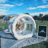 Certificat CE PVC Extérieur Globe Extérieur Clair Bulle Dôme Igloo Tente Transparent Bulle Tentes Ballons Bubble House