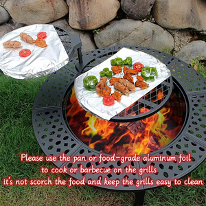NB favour 36-inch đôi lử<span class=keywords><strong>a</strong></span> <span class=keywords><strong>Pit</strong></span> corten thép ngoài trời Patio BBQ gỗ-đốt nấu ăn cho cắm trại vườn sử dụng trong nhà củi - Product Image 4
