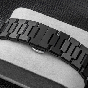 Fabricante de Relojes de Pulsera Personalizados OEM, Reloj de Lujo de Acero Inoxidable para Hombre con Esfera de Números Árabes y Logotipo - Product Image 2