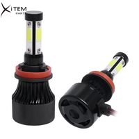 X7 Auto Cob H4 Kit de phares Led 55W 9006 9005 phares Led HB3 H1 H3 lampes H11 Super lumineux LED feux de voiture H7 ampoules Led