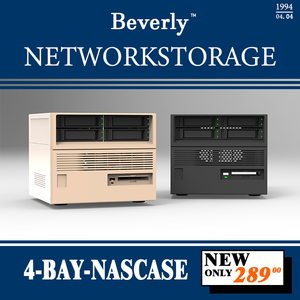 Beverly's Precious Treasure - Boîtier <span class=keywords><strong>NAS</strong></span> rétro ITX4 avec grille noire Flying Tiger et alimentation SFX - Product Image 3