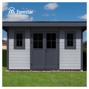 Dễ dàng cài đặt ngoài trời Trung Quốc Gỗ nhựa composite WPC vườn đổ nhà kho lưu trữ ngoài trời tòa nhà vườn - Product Image 1