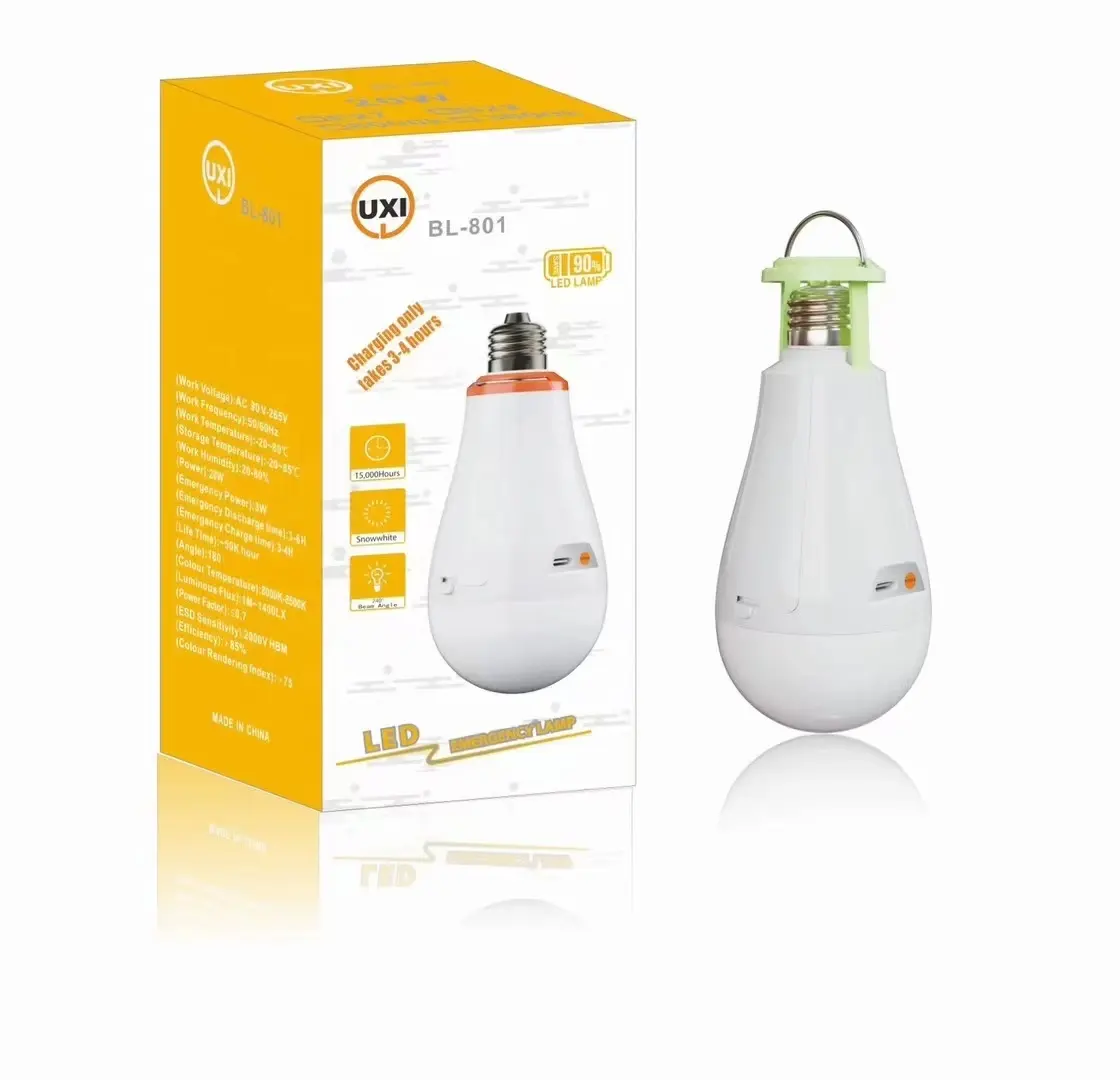 工場卸売充電式LED電球E2720ワットLED緊急電球ボンビラ照明B22充電式LEDライトタイプC