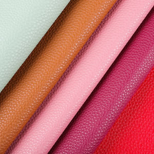 Y011 דפוס lychee pvc/חצי פו עור מלאכותי ריפוד עמיד למים עבור תיקים - Product Image 5