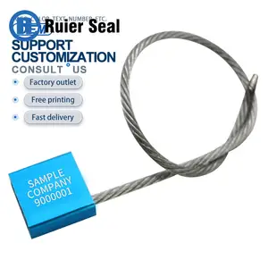 REC103 Heavy Duty Aluminum Alloy Type Cable Metal Seal 3.5mm Diameter